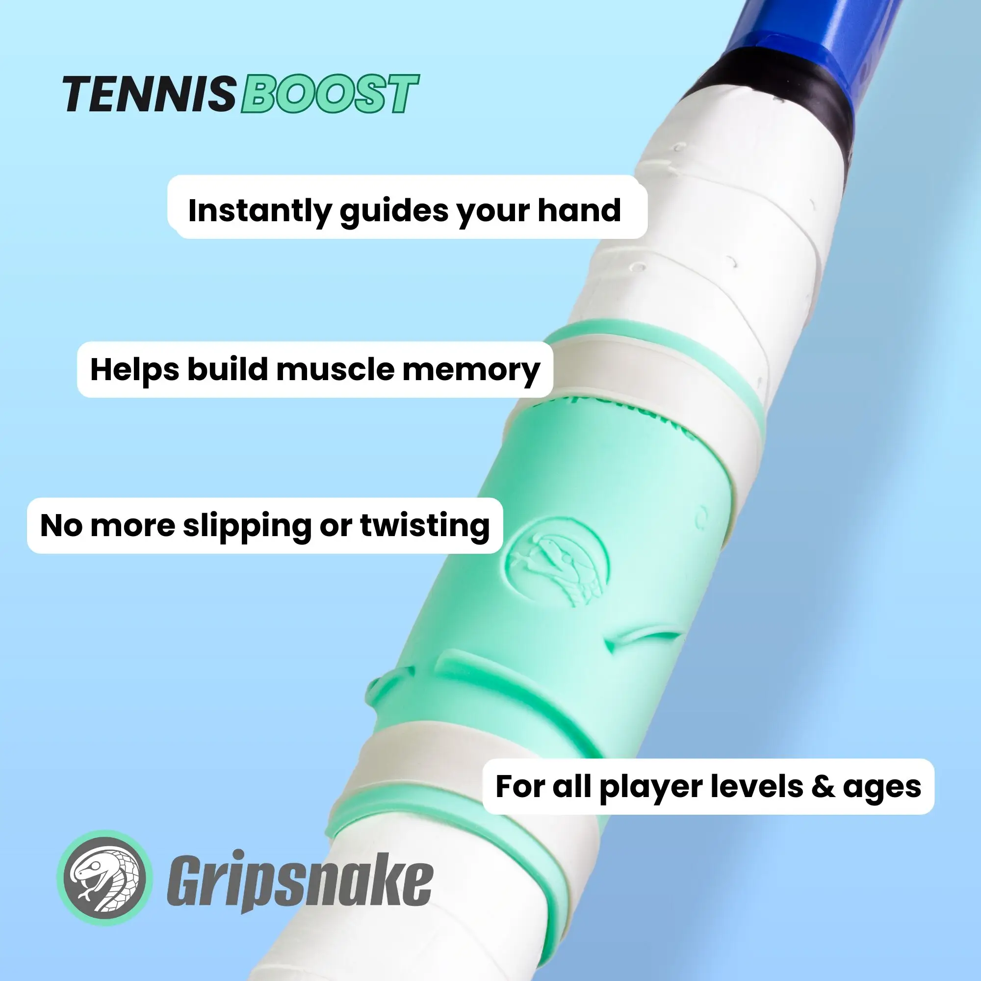 Gripsnake Tennis & Pickleball Grip Position Trainer - Image 2